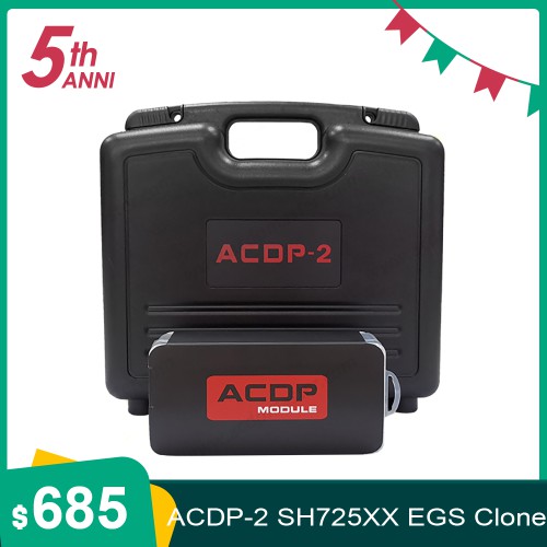 Yanhua ACDP-2 Master with SH725XX Gearbox Clone Module 19 Support ZF 8HP TCU Clone and Refresh